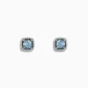 Effy Jewelry Aquarius 14K White Gold Aquamarine and Diamond Earrings, 0.88 TCW | Earrings