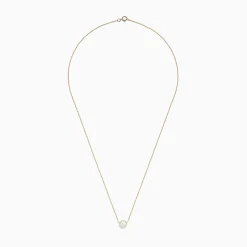 BH Multi Aurora 14K Yellow Gold Bezel Set Opal Necklace, 0.55 TCW | Necklaces & Pendants