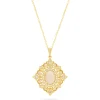 Effy Jewelry Aurora 14K Yellow Gold Opal and Diamond Pendant, 1.24 TCW | Necklaces & Pendants