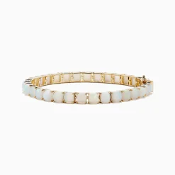 Effy Jewelry Aurora 14K Yellow Gold Opal Tennis Bracelet 17.40 TCW | Bracelets