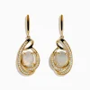 Effy Jewelry Aurora 14K Yellow Gold Opal and Diamond Earrings | Earrings