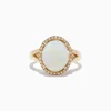 BH Multi Aurora 14K Yellow Gold Opal and Diamond Ring, 2.64 TCW | Rings