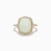 BH Multi Aurora 14K Yellow Gold Opal and Diamond Ring | Rings