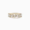 Effy Jewelry Aurora 14K Yellow Gold Opal and Diamond Ring | Rings