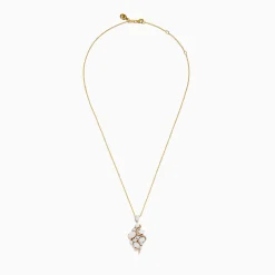 Effy Jewelry Aurora 14K Yellow Gold Opal and Diamond Pendant | Necklaces & Pendants