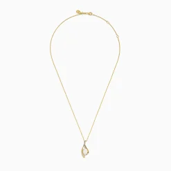 Effy Jewelry Aurora 14K Yellow Gold Opal and Diamond Pendant | Necklaces & Pendants