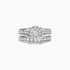 Effy Jewelry Bouquet 14K White Gold Channel Set Diamond Engagement u0026 Wedding Ring Set, 1.48 TCW | Rings