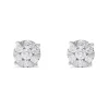Effy Jewelry Bouquet 14K White Gold Diamond Cluster Stud Earrings, 1.14 TCW | Earrings