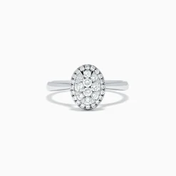 Effy Jewelry Bouquet 14K White Gold Diamond Ring, 0.46 TCW | Rings