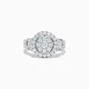 BH Multi Bouquet 14K White Gold Diamond Ring | Rings