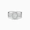 BH Multi Bouquet 14K White Gold Diamond Ring | Rings