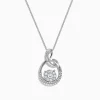 BH Multi Bouquet 14K White Gold Diamond Pendant, 0.53 TCW | Necklaces & Pendants