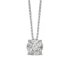 Effy Jewelry Bouquet 14K White Gold Diamond Cluster Pendant, 0.57 TCW | Necklaces & Pendants
