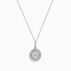 Effy Jewelry Bouquet 14K White Gold Diamond Cluster Pendant 1.04 TCW | Necklaces & Pendants