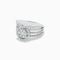 BH Multi Bouquet 14K White Gold Diamond Ring | Rings