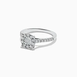 Effy Jewelry Bouquet 14K White Gold Diamond Cluster Ring 0.73 TCW | Rings