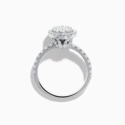 Effy Jewelry Bouquet 14K White Gold Diamond Cluster Ring | Rings