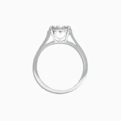Effy Jewelry Bouquet 14K White Gold Diamond Cluster Ring, 0.51 TCW | Rings