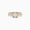 effyjewelry.com Bouquet 14K Yellow Gold Diamond Cluster Ring, 0.56 TCW | Rings