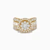 Effy Jewelry Bouquet 14K Yellow Gold Diamond Cluster Ring 2.51 TCW | Rings