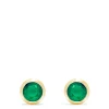 Effy Jewelry Brasilica 14K Yellow Gold Emerald Stud Earrings, 0.95 TCW | Earrings