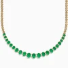 Effy Jewelry Brasillica 14K Yellow Gold Emerald and Diamond Necklace | Necklaces & Pendants
