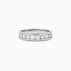 effyjewelry.com Bridal 14K White Gold Channel Set Diamond Band, 0.98 TCW | Rings