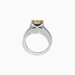 BH Multi Canare 14K 2-Tone Gold Yellow Diamond Bouquet Ring, 1.00 TCW | Rings