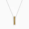 Effy Jewelry Canare 14K Two Tone Gold White and Yellow Diamond Pendant | Necklaces & Pendants