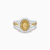 Effy Jewelry Canare 18K Two Tone Gold White and Yellow Diamond Ring | Rings
