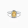 Effy Jewelry Canare 18K Two Tone Gold White u0026 Yellow Diamond Ring | Rings
