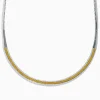 Effy Jewelry Canare 14K Two Tone Gold White and Yellow Diamond Necklace | Necklaces & Pendants