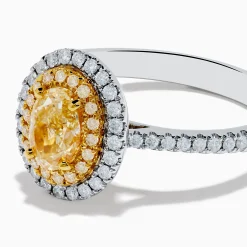 Effy Jewelry Canare 18K Two Tone Gold White u0026 Yellow Diamond Ring | Rings