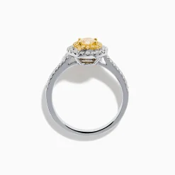 Effy Jewelry Canare 18K Two Tone Gold White u0026 Yellow Diamond Ring | Rings