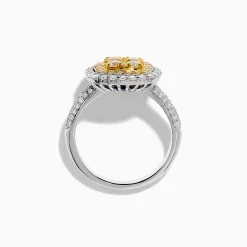 Effy Jewelry Canare 14K Two Tone Gold White and Yellow Diamond Ring | Rings