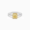 Effy Jewelry Canare 18K Two Tone Gold Yellow and White Diamond Ring | Rings