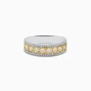 Effy Jewelry Canare 14K Two Tone Gold Yellow and White Diamond Ring | Rings