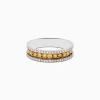 Effy Jewelry Canare 14K Two Tone Gold Yellow and White Diamond Ring, 0.58 TCW | Rings
