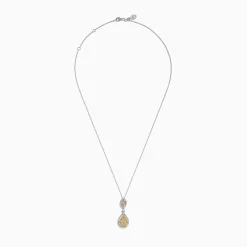 Effy Jewelry Canare 14K Two Tone Gold Yellow and White Diamond Pendant | Necklaces & Pendants