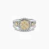 Effy Jewelry Canare 14K Two Tone White and Yellow Diamond Ring | Rings