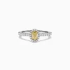 Effy Jewelry Canare 18K Two-Tone Gold Yellow and White Diamond Ring, 0.79 TCW | Rings