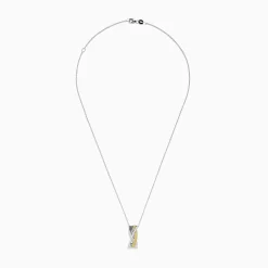 Effy Jewelry Canare 14K Two-Tone Gold Yellow and White Diamond Pendant | Necklaces & Pendants