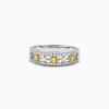 BH Multi Canare 14K White Gold Yellow and White Diamond Ring, 0.42 TCW | Rings