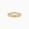 BH Multi Canare 18K Yellow Gold Cushion Cut Yellow Diamond Band 2.21 TCW | Rings