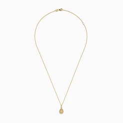 Effy Jewelry Canare' 14K Yellow Gold White and Yellow Diamond Pendant | Necklaces & Pendants