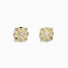 BH Multi Canare 14K Yellow Gold Yellow Diamond Bouquet Earrings, 1.41 TCW | Earrings