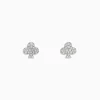 Effy Jewelry Casino 14K Yellow Gold Diamond Clubs Suit Stud Earrings | Earrings