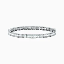 Effy Jewelry Classique 14K White Gold Diamond Tennis Bracelet 2.56 TCW | Bracelets