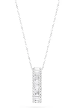 Effy Jewelry Classique 14K White Gold Diamond Pendant, 0.58 TCW | Necklaces & Pendants