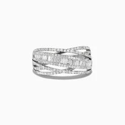 Effy Jewelry Classique 14K White Gold Diamond Ring, 0.98 TCW | Rings